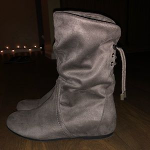 Aldo grey boots